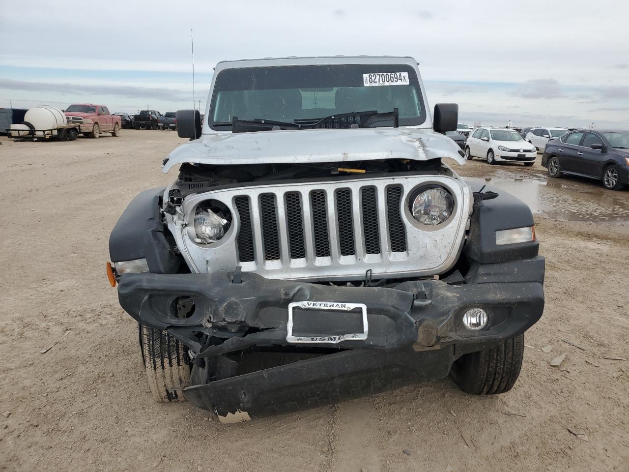 2022 JEEP WRANGLER SPORT VIN:1C4HJXAG8NW181325