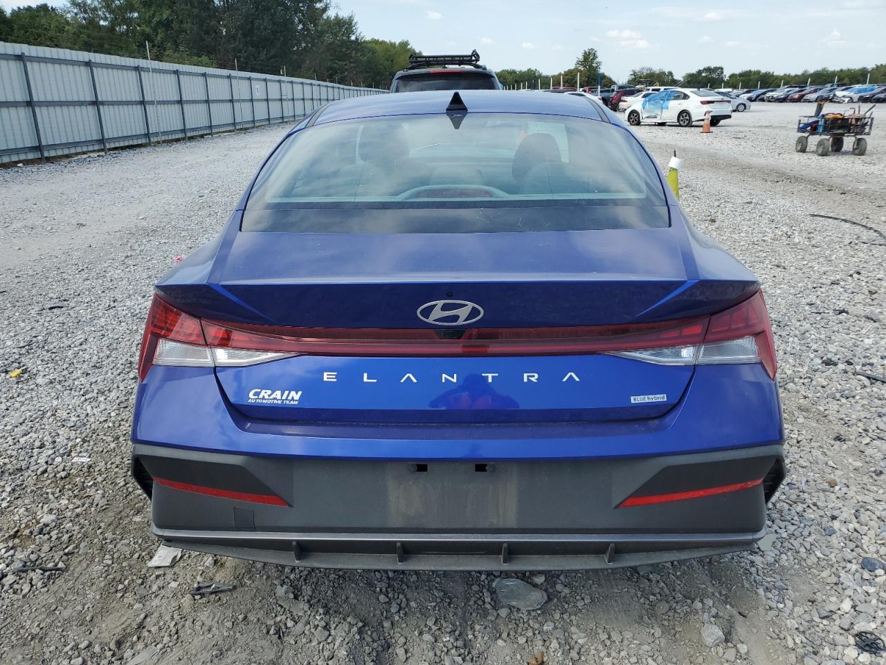 2024 HYUNDAI ELANTRA BLUE VIN:KMHLM4DJ7RU109763