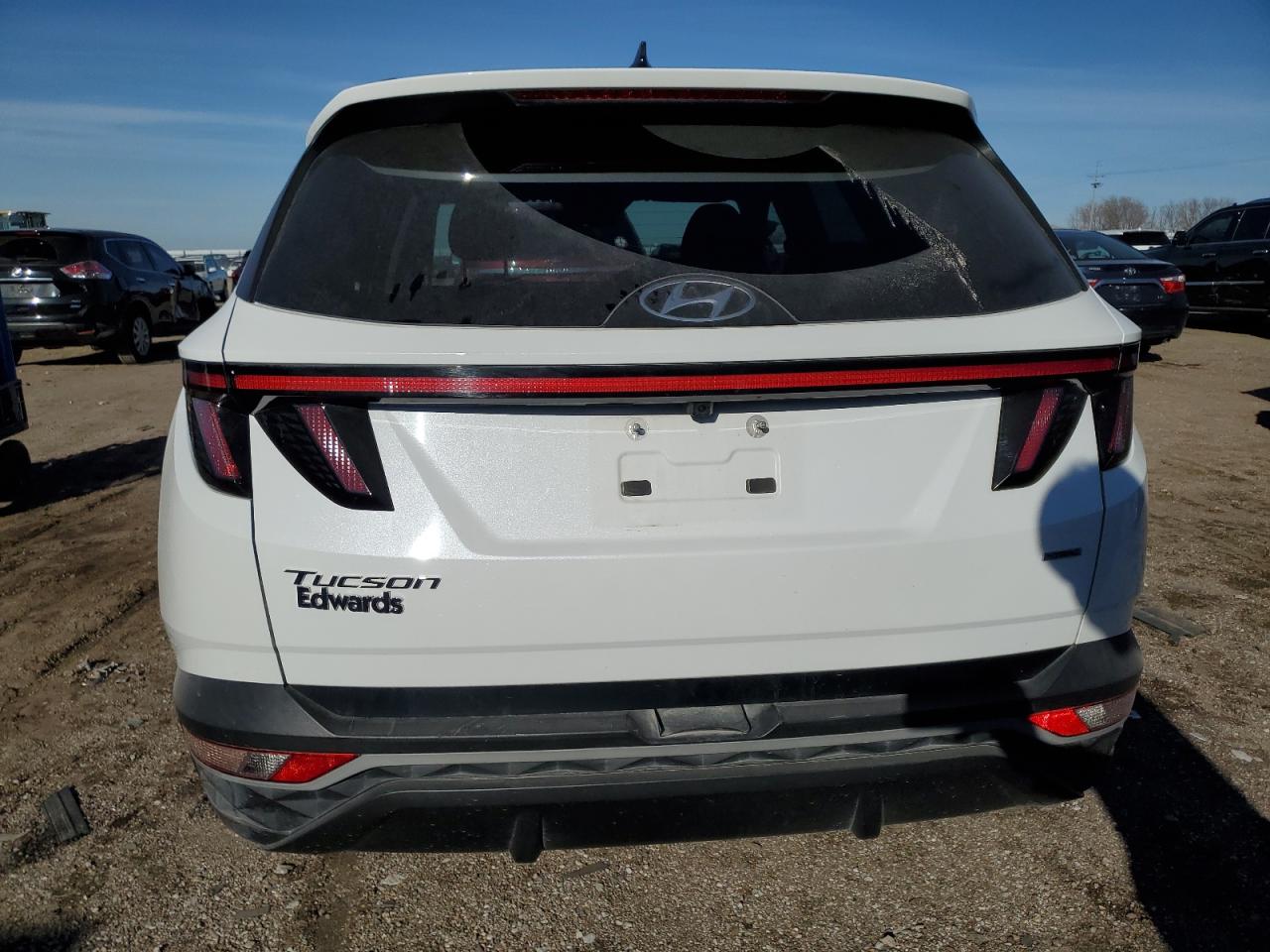 2022 HYUNDAI TUCSON SEL VIN:5NMJFCAE6NH160499