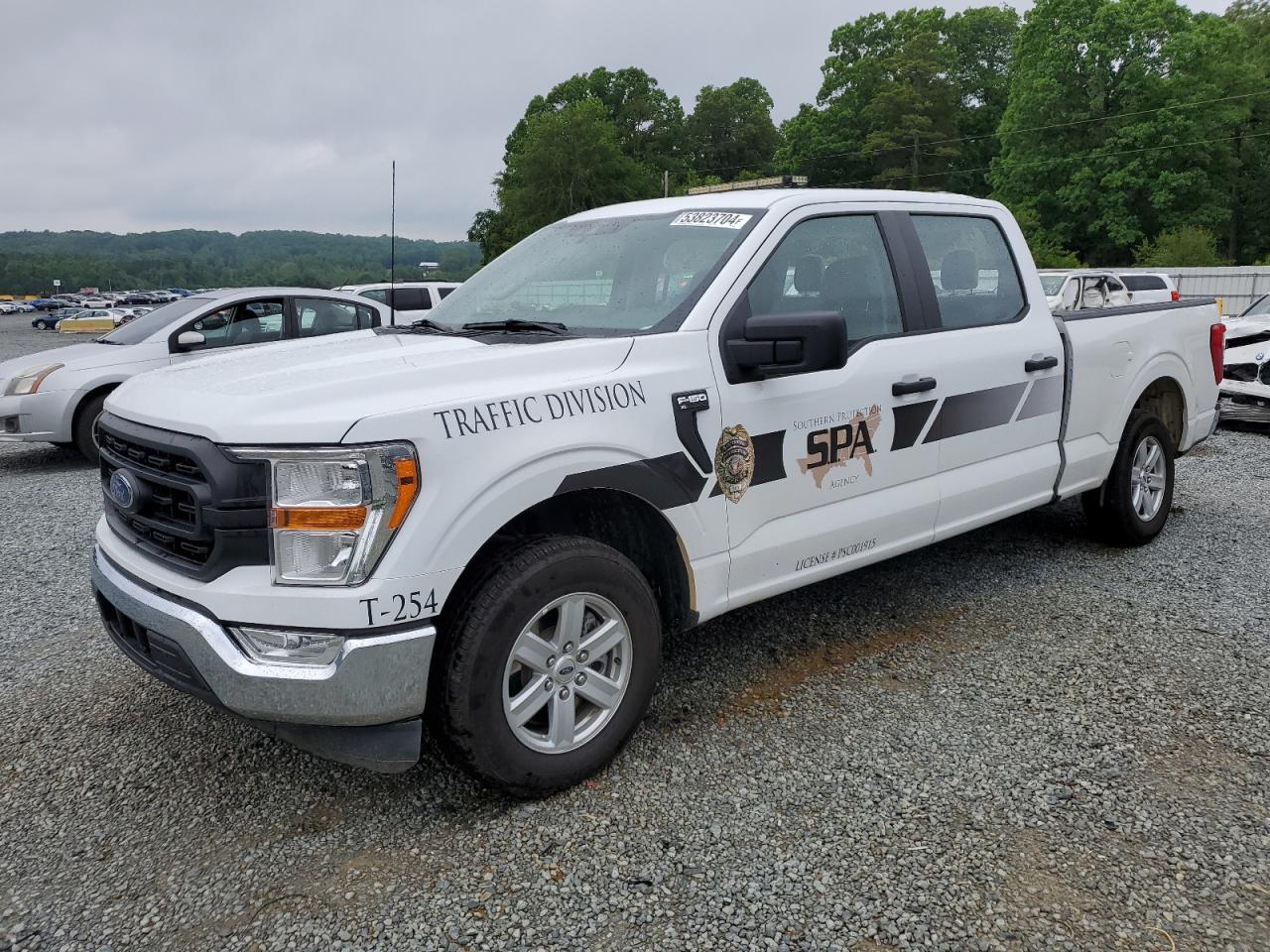 2022 FORD F150 SUPERCREW VIN:1FTEW1CP8NFA73625