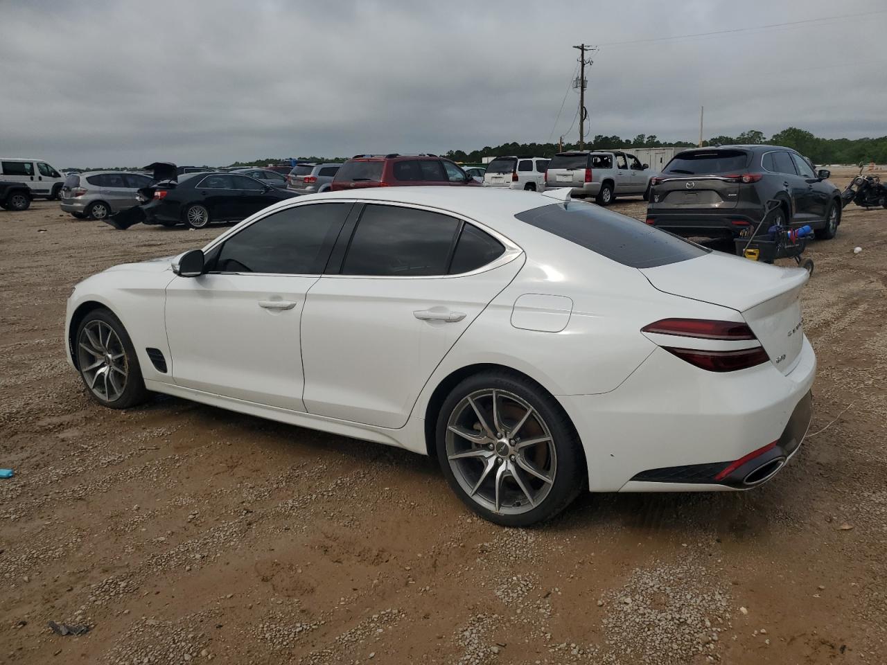 2022 GENESIS G70 BASE VIN:KMTG54TE1NU093773