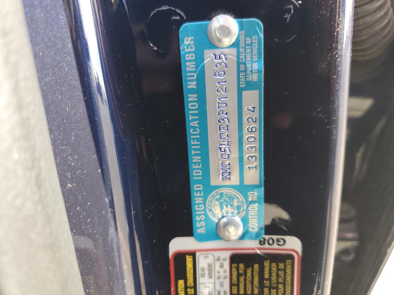 2023 GENESIS G70 BASE VIN:KMTG54TE6PU120758