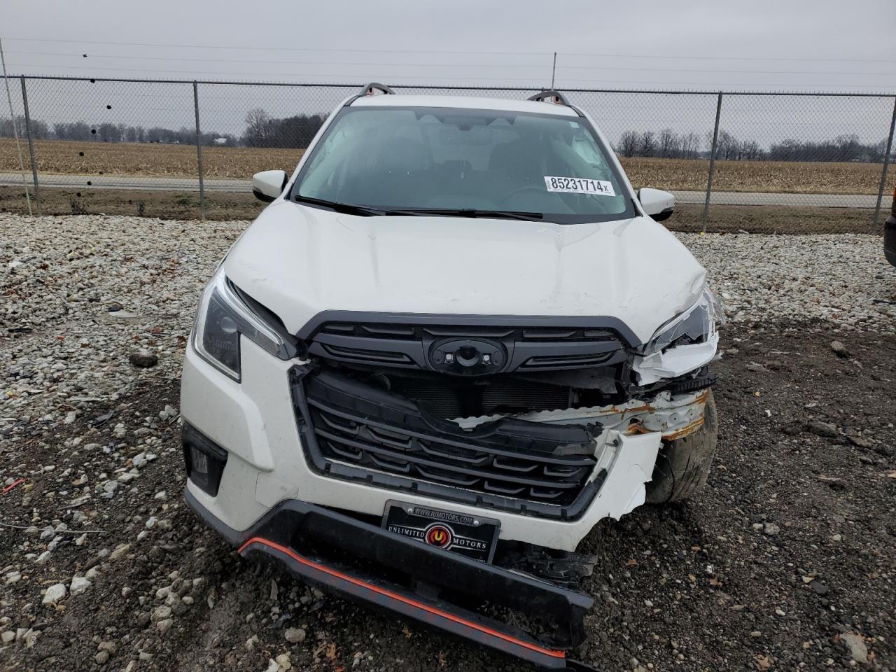 2022 SUBARU FORESTER SPORT VIN:JF2SKAJCXNH401843