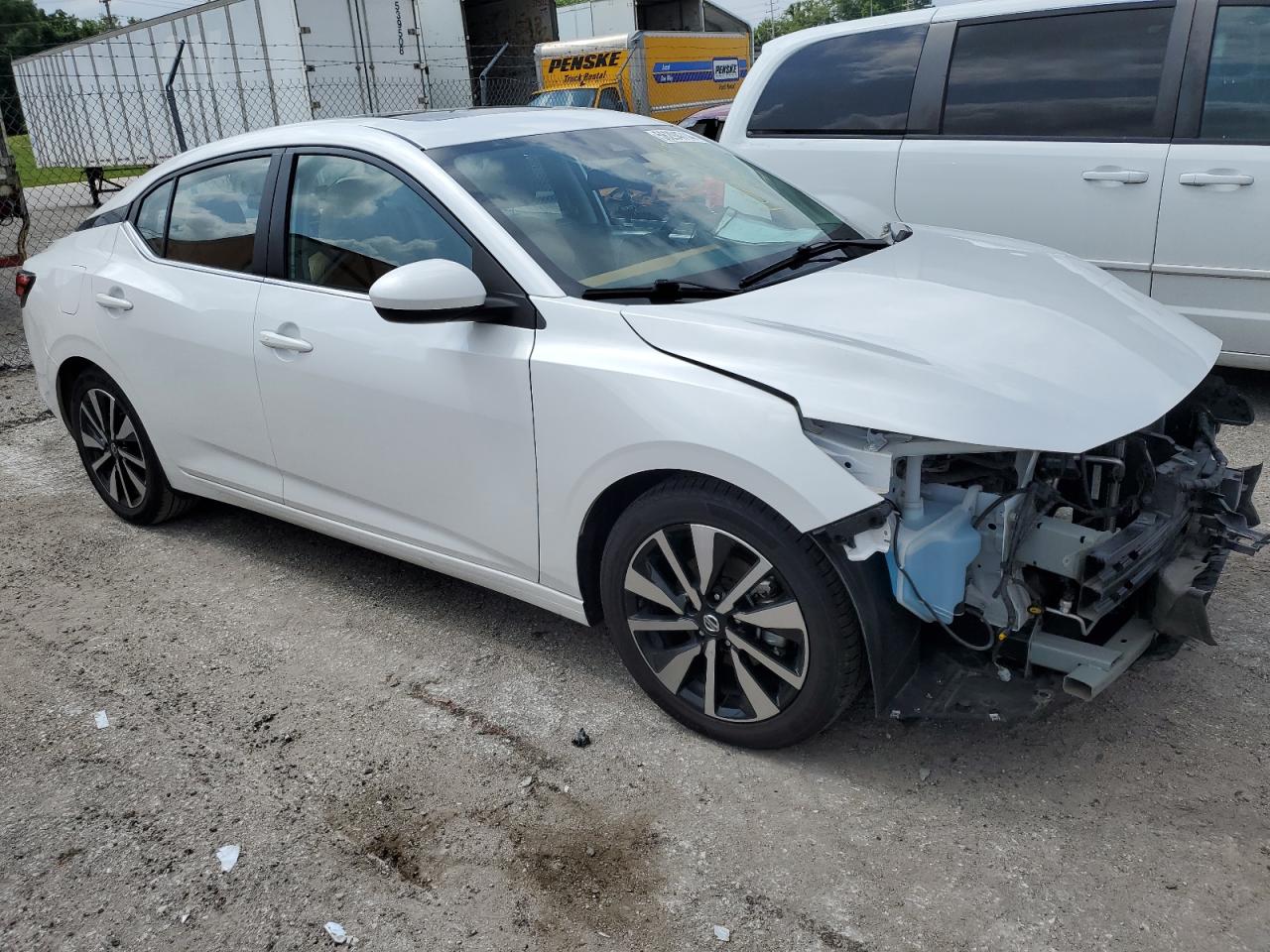 2022 NISSAN SENTRA SV VIN:3N1AB8CV6NY228587