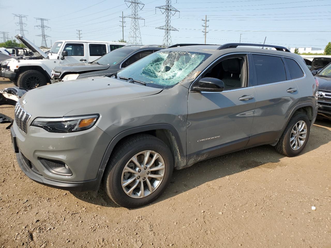 2022 JEEP CHEROKEE LATITUDE LUX VIN:1C4PJMMX4ND513889