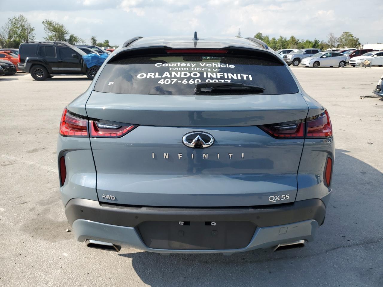 2023 INFINITI QX55 ESSENTIAL VIN:3PCAJ5KR0PF114487