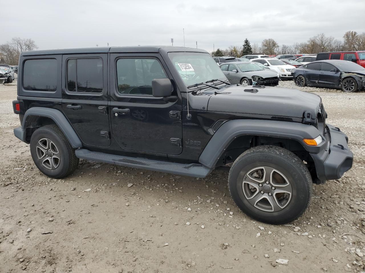 2022 JEEP WRANGLER UNLIMITED SPORT VIN:1C4HJXDN4NW144864