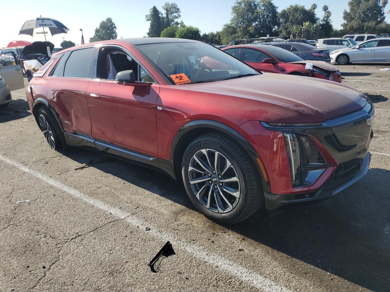 2024 CADILLAC LYRIQ SPORT VIN:1GYKPTRL6RZ110251