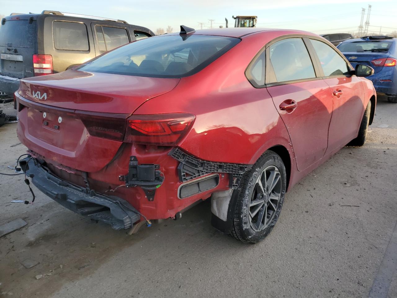 2022 KIA FORTE FE VIN:3KPF24AD8NE492823