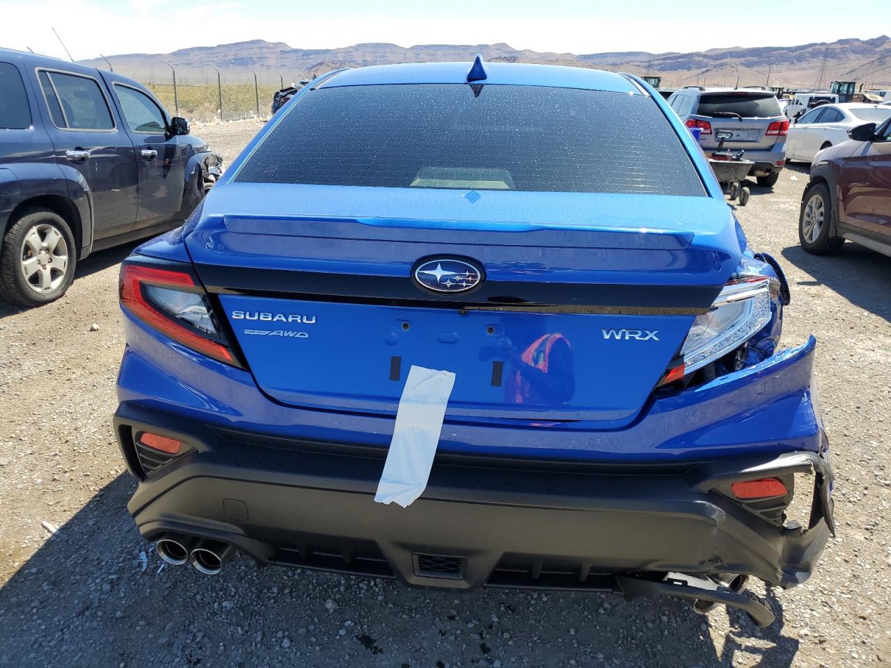 2023 SUBARU WRX LIMITED VIN:JF1VBAL6XP9824640