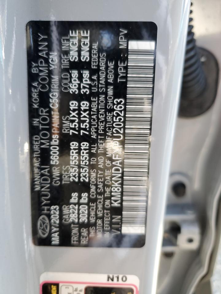 2023 HYUNDAI IONIQ 5 SEL VIN:KM8KNDAFXPU205263