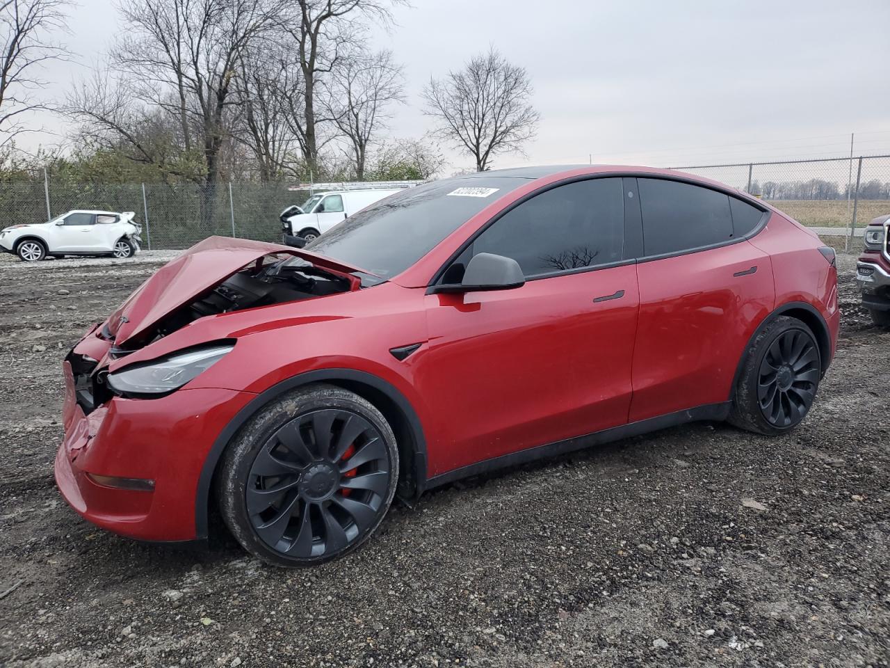 2022 TESLA MODEL Y  VIN:7SAYGDEF0NF443828