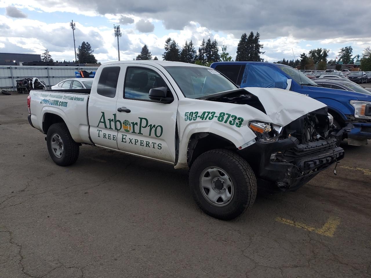 2022 TOYOTA TACOMA ACCESS CAB VIN:3TYSX5EN4NT012246