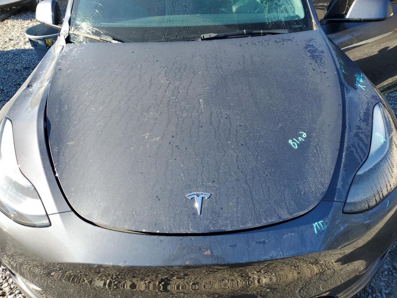 2022 TESLA MODEL Y  VIN:7SAYGDEF6NF416746