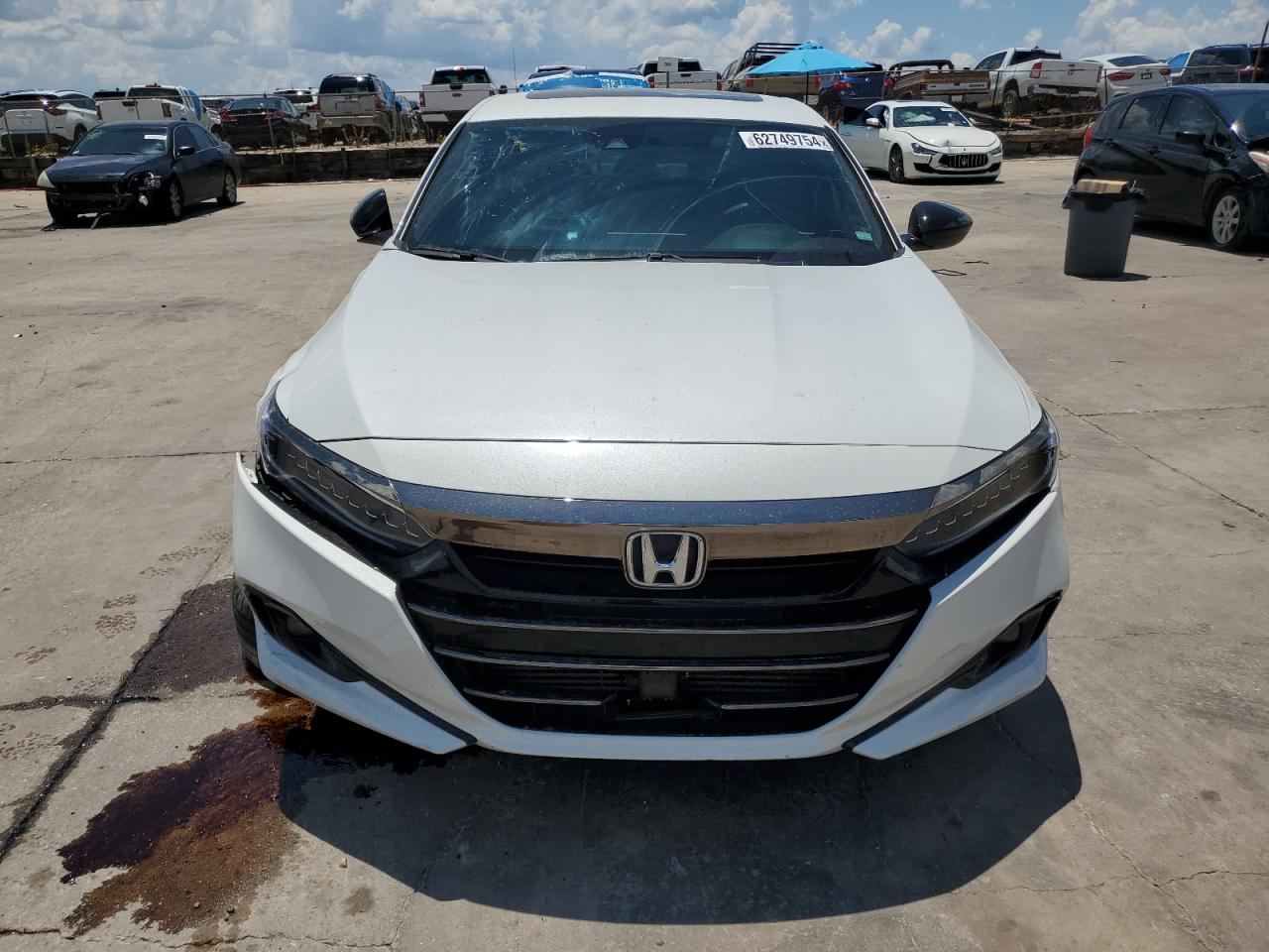 2022 HONDA ACCORD SPORT VIN:1HGCV2F39NA003218