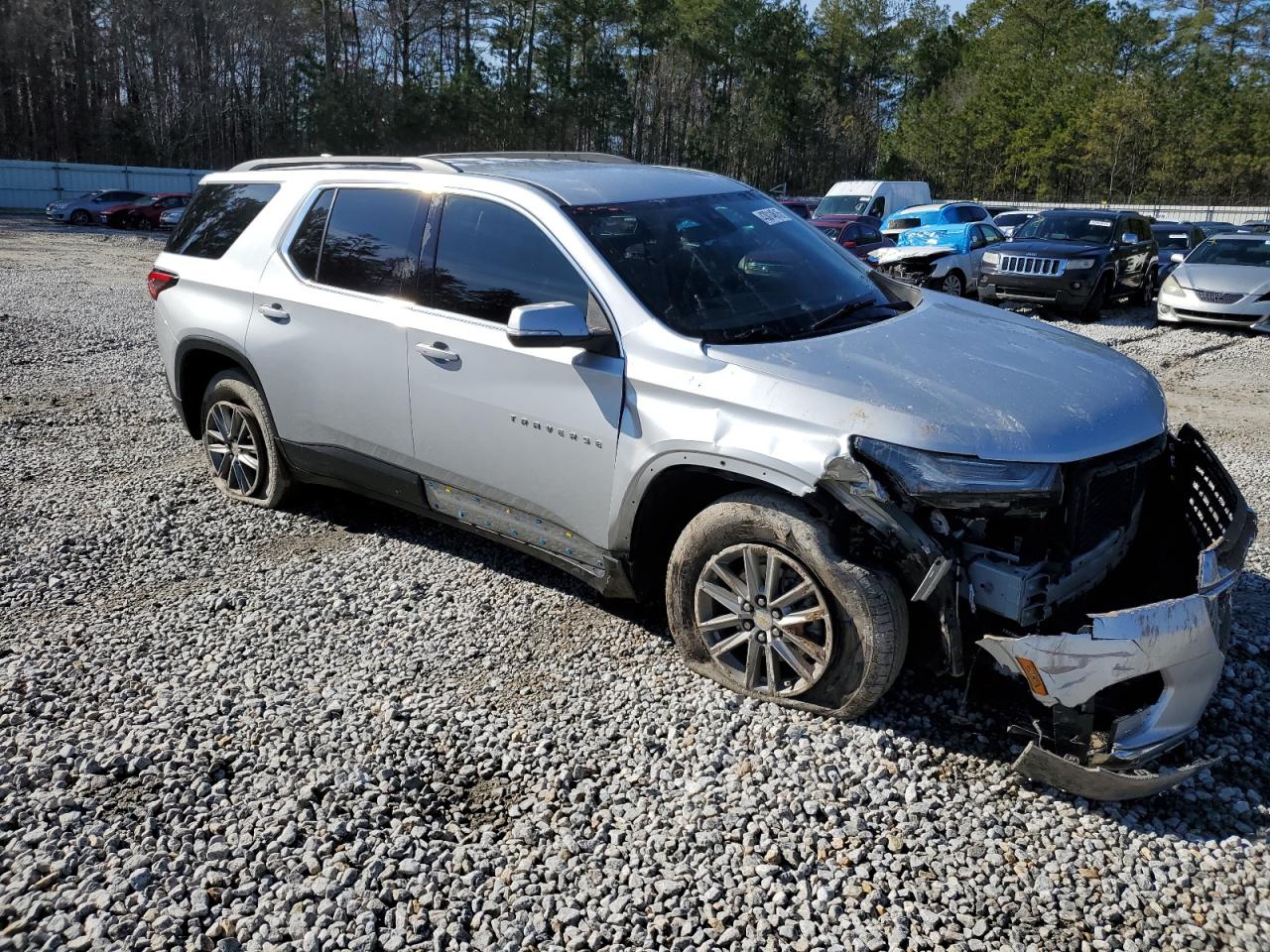 2022 CHEVROLET TRAVERSE LT VIN:1GNERHKW8NJ105874