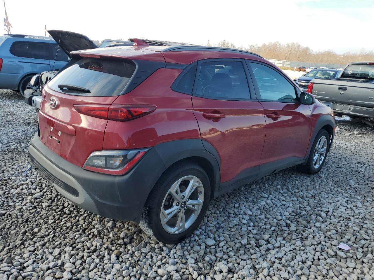 2022 HYUNDAI KONA SEL VIN:KM8K32AB2NU856116