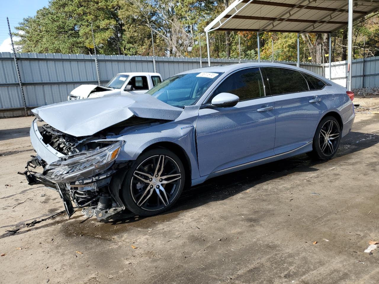 2022 HONDA ACCORD TOURING HYBRID VIN:1HGCV3F90NA014408
