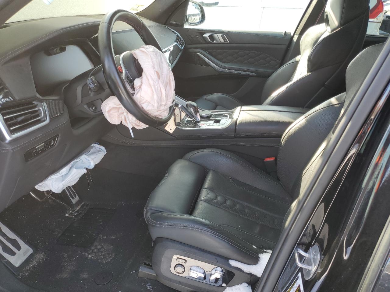 2022 BMW X5 M VIN:5YMJU0C02N9K25485