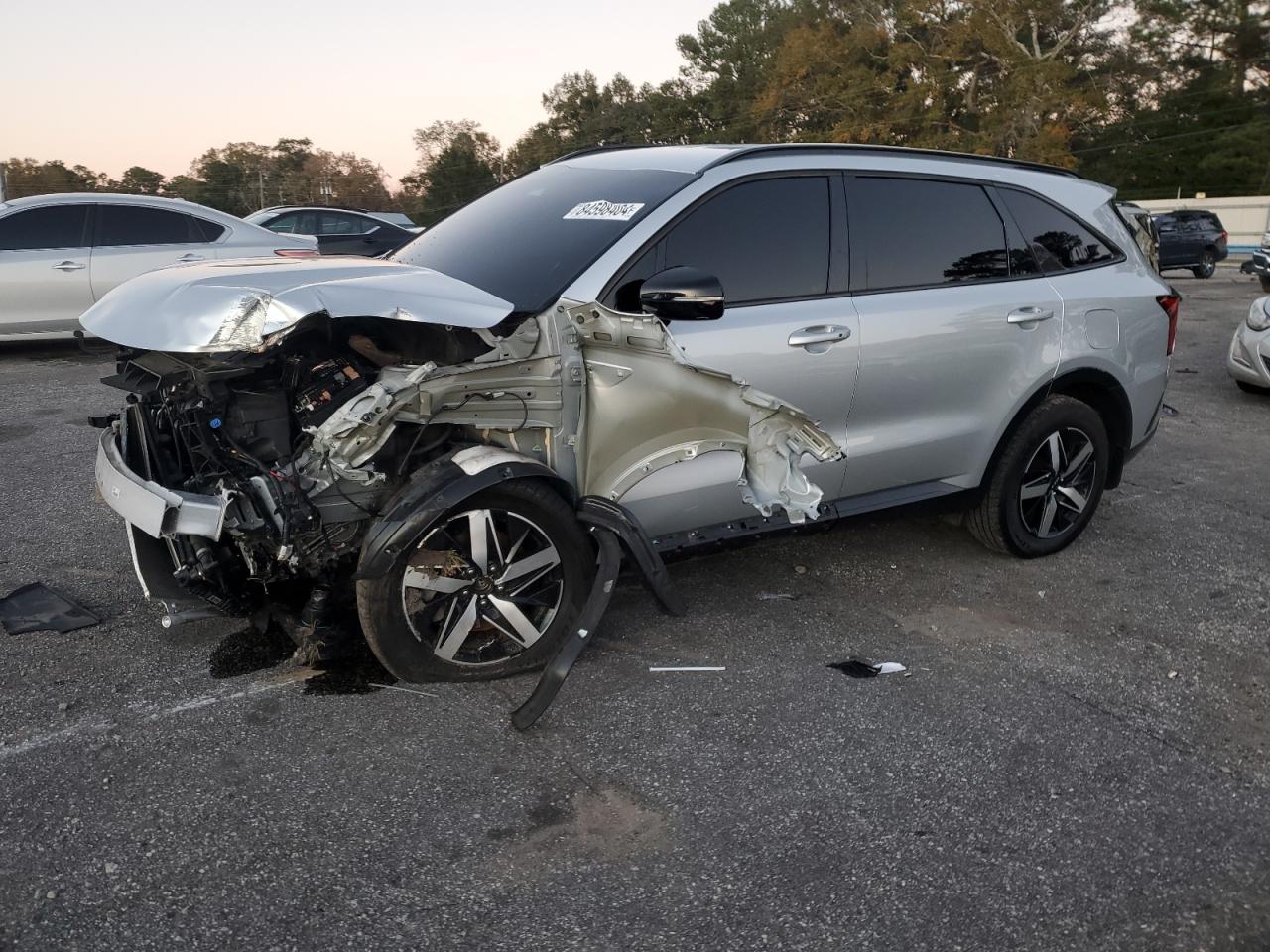 2022 KIA SORENTO S VIN:5XYRL4LC8NG156672