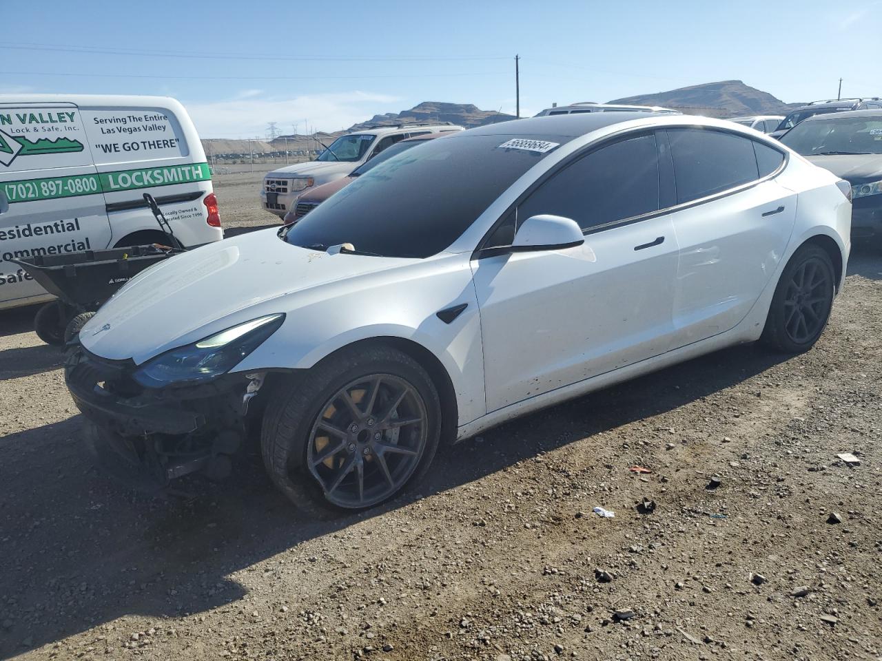 2023 TESLA MODEL 3  VIN:5YJ3E1EAXPF641657