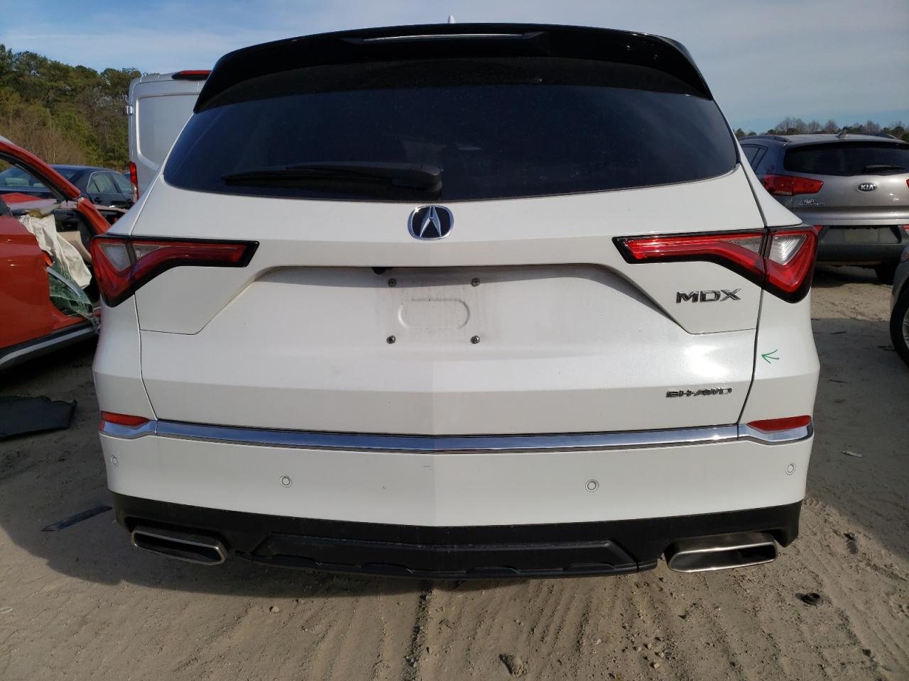 2022 ACURA MDX ADVANCE VIN:5J8YE1H87NL047070