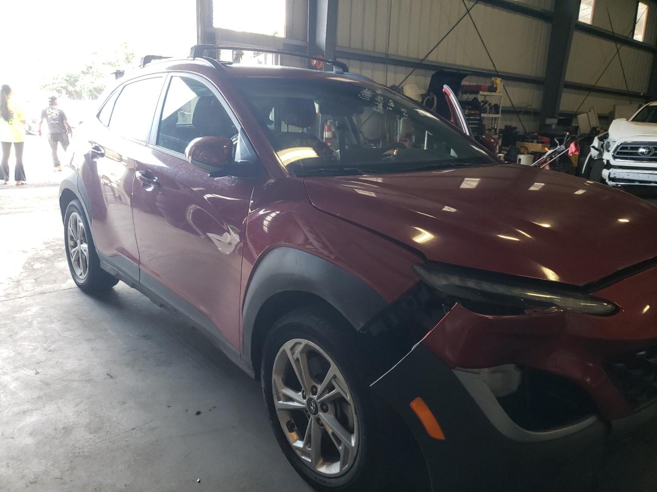 2022 HYUNDAI KONA SEL VIN:KM8K6CAB1NU879156