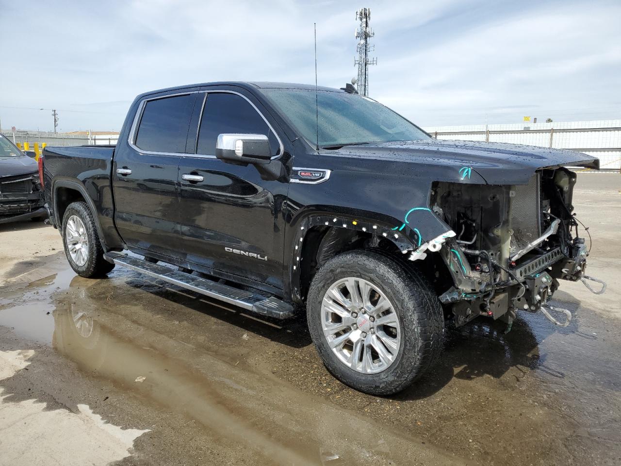2022 GMC SIERRA LIMITED K1500 DENALI VIN:3GTU9FEL6NG104220