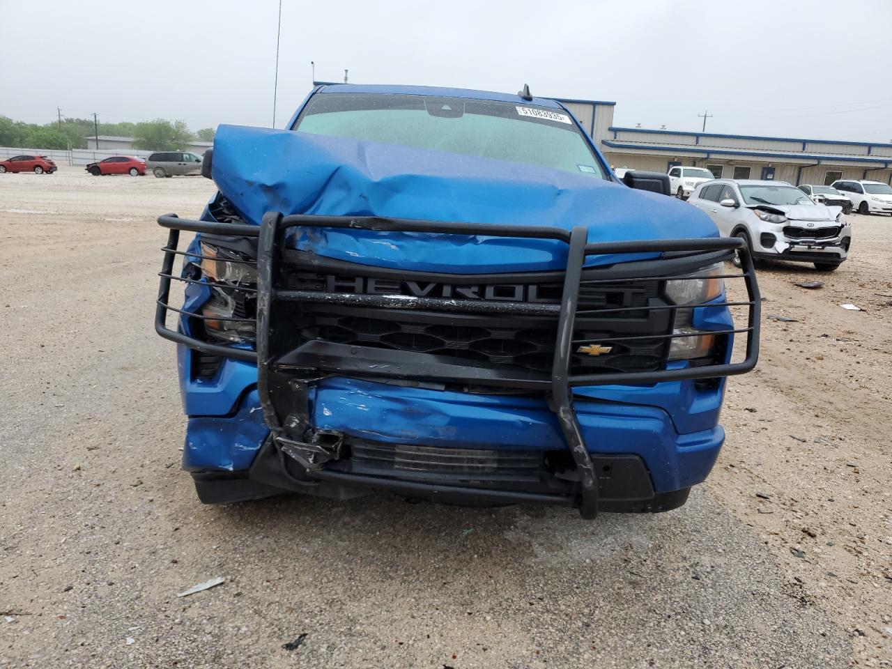 2022 CHEVROLET SILVERADO C1500 CUSTOM VIN:3GCPABEK4NG536745