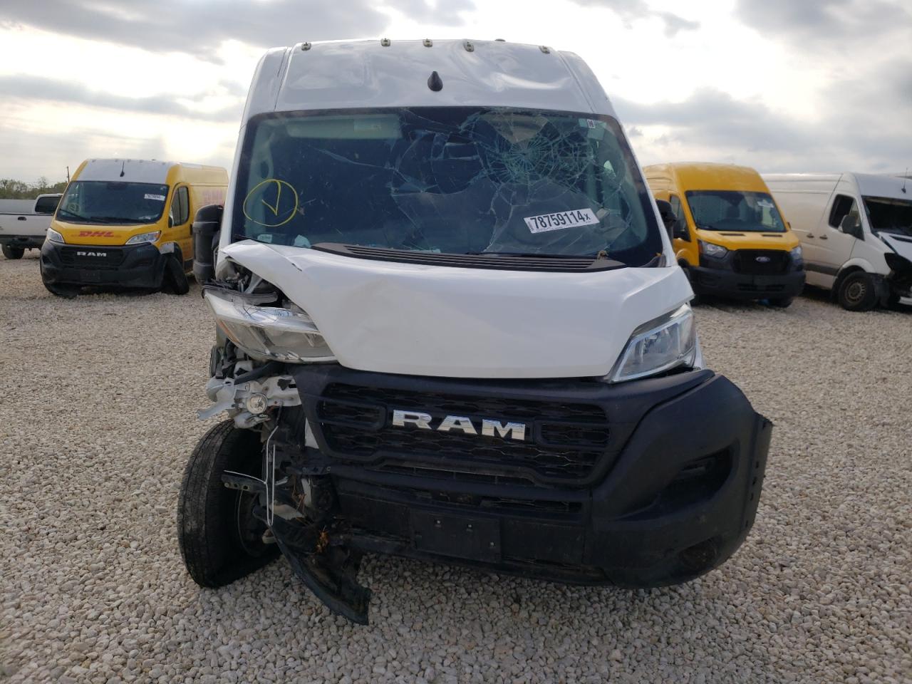 2023 RAM PROMASTER 2500 2500 HIGH VIN:3C6LRVDG4PE535431