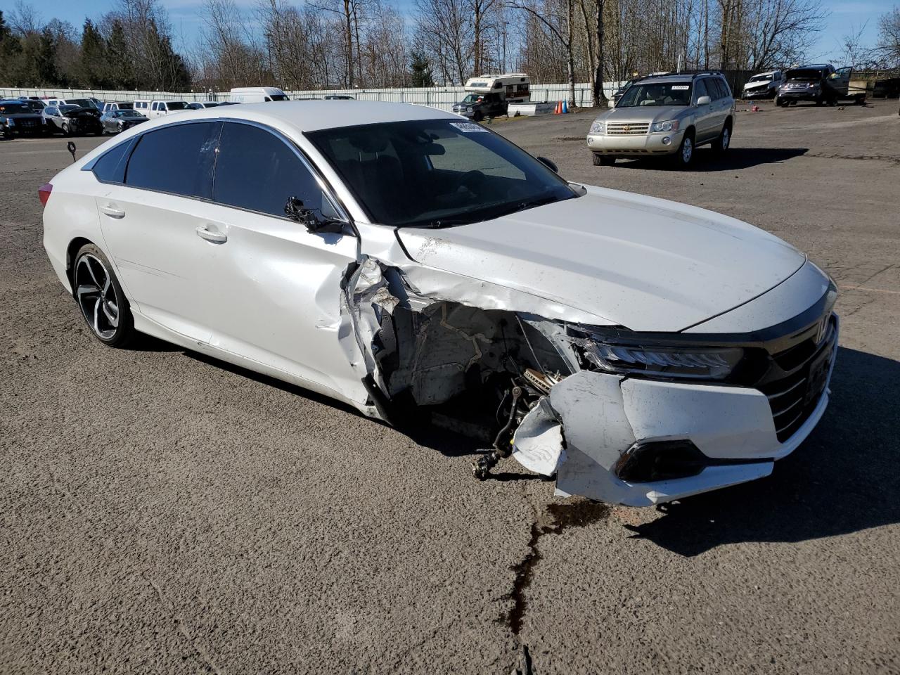 2022 HONDA ACCORD HYBRID SPORT VIN:1HGCV3F20NA030496