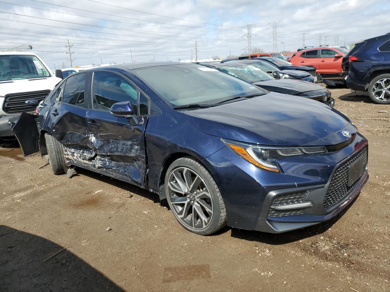 2022 TOYOTA COROLLA SE VIN:5YFS4MCE3NP116527