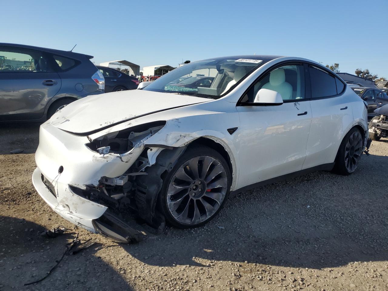 2022 TESLA MODEL Y  VIN:7SAYGDEF7NF342009