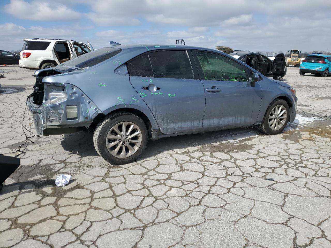 2022 TOYOTA COROLLA LE VIN:JTDHPMAE5NJ206061