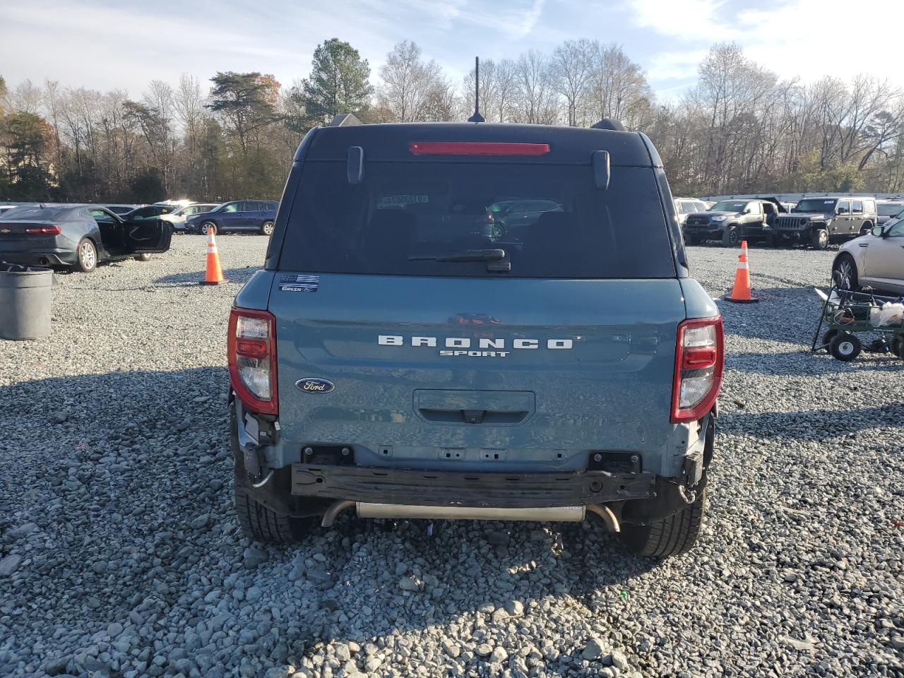 2022 FORD BRONCO SPORT OUTER BANKS VIN:3FMCR9C67NRD52535