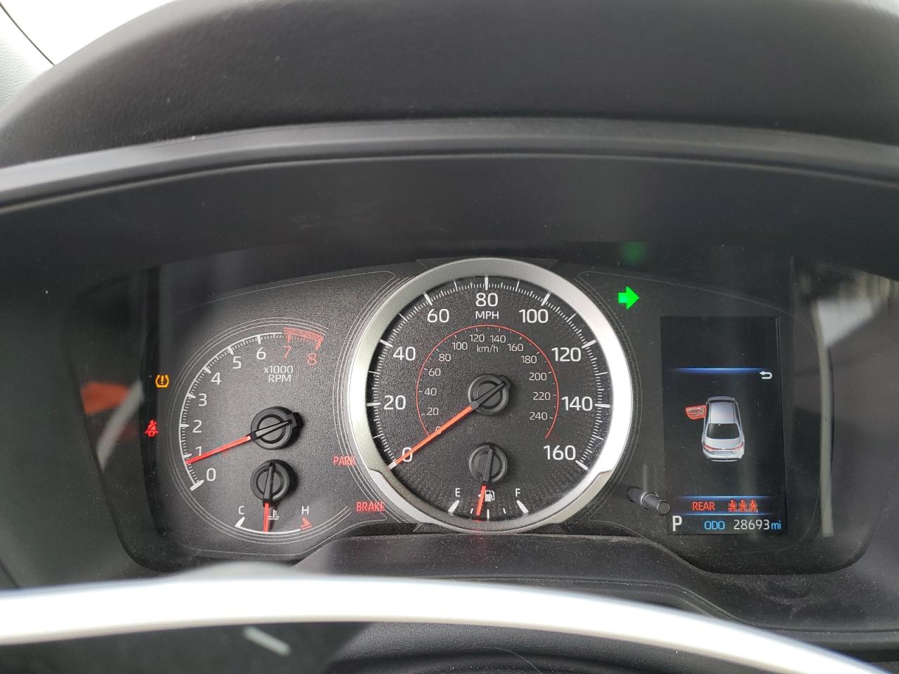 2022 TOYOTA COROLLA SE VIN:JTDS4MCE2N3501442