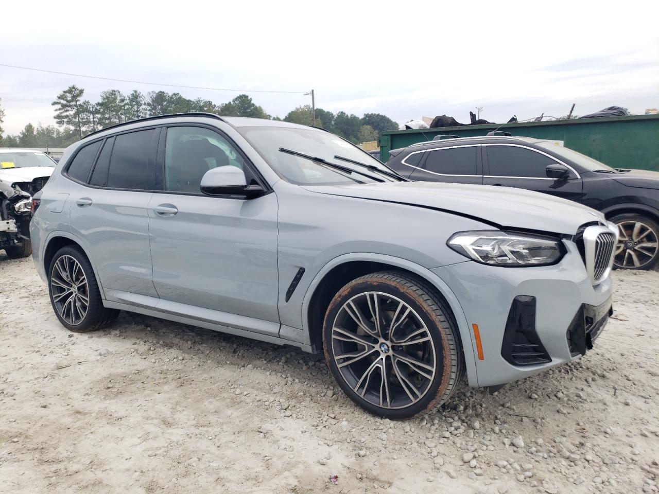 2022 BMW X3 XDRIVE30I VIN:5UX53DP02N9M68534