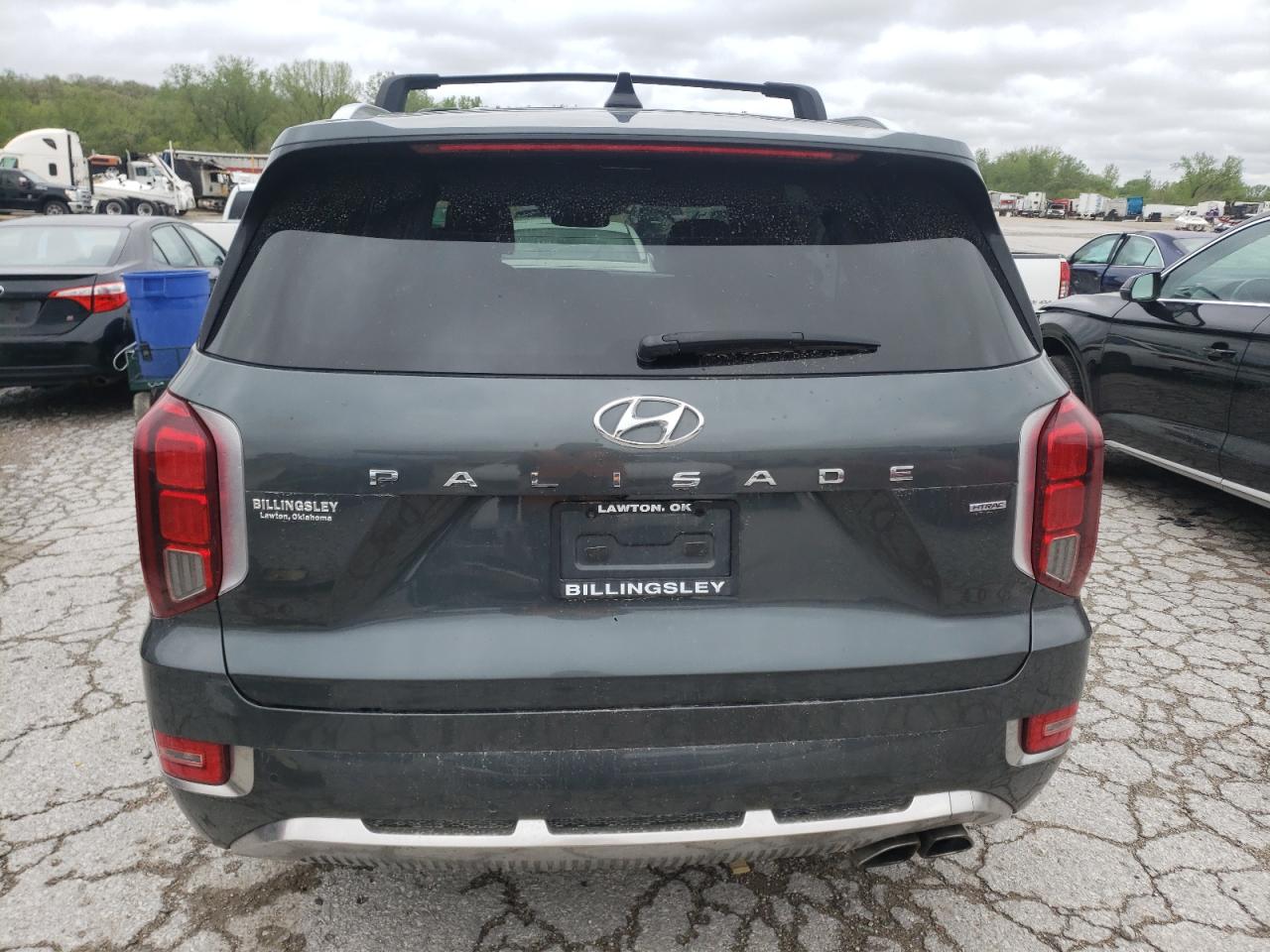 2022 HYUNDAI PALISADE CALLIGRAPHY VIN:KM8R7DHE0NU380009
