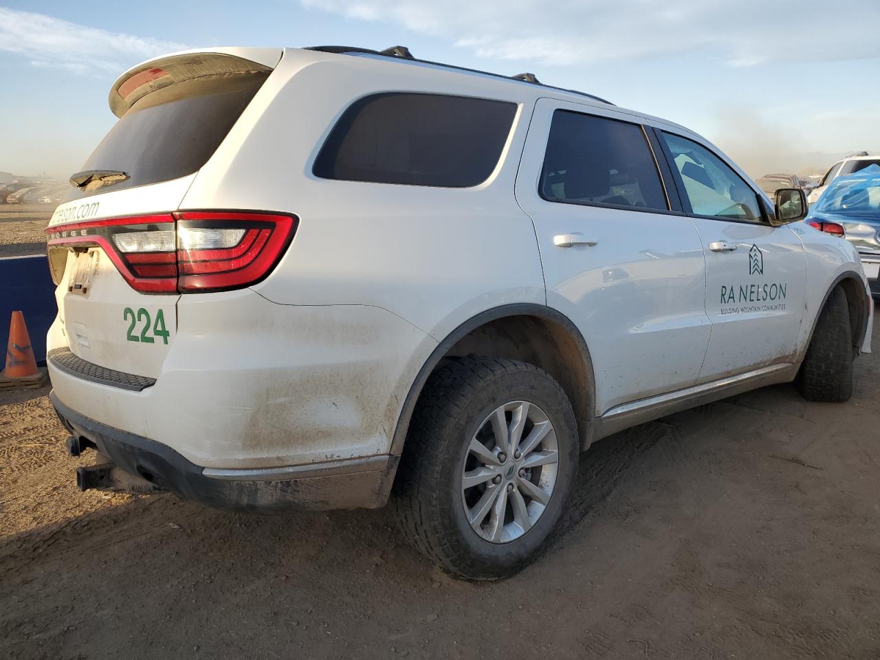 2023 DODGE DURANGO SXT VIN:1C4RDJAG6PC718173