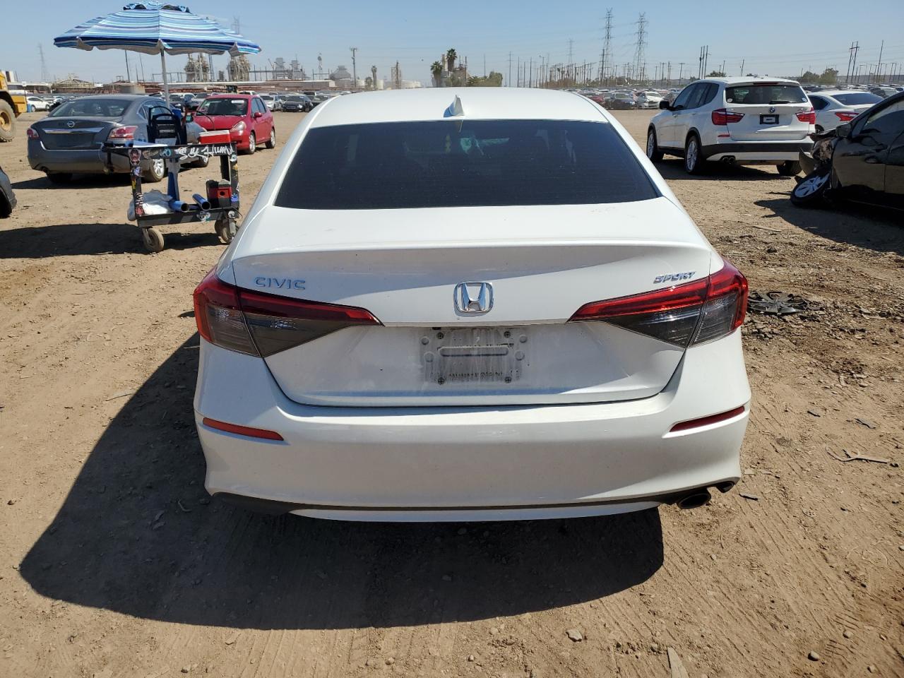 2022 HONDA CIVIC SPORT VIN:2HGFE2F55NH566797