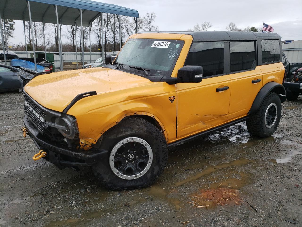 2022 FORD BRONCO BASE VIN:1FMEE5DPXNLB20000
