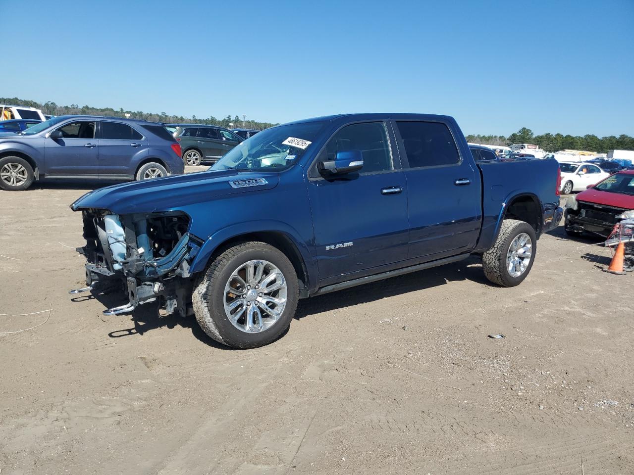 2022 RAM 1500 LARAMIE VIN:1C6SRFJT4NN288147