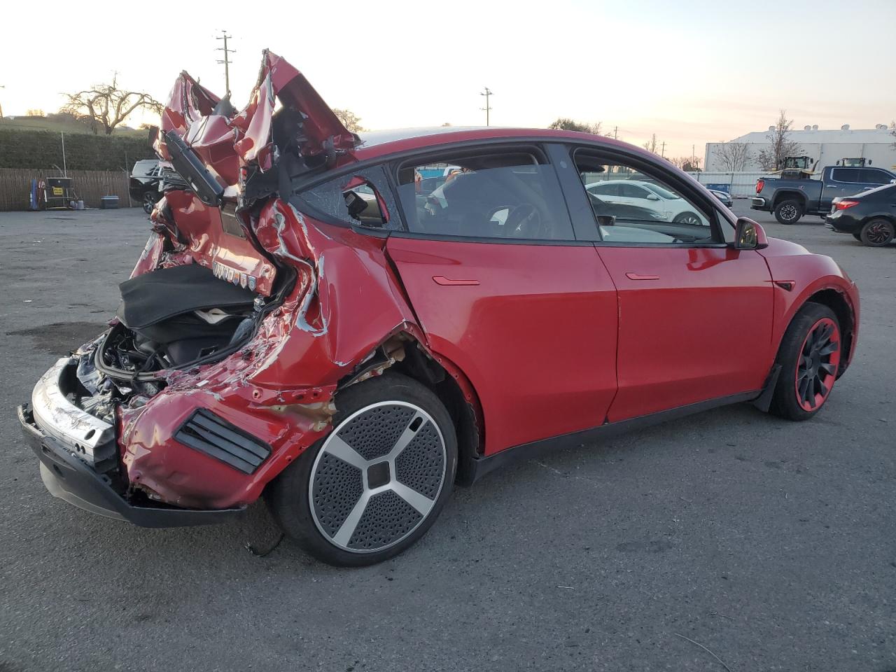 2023 TESLA MODEL Y  VIN:7SAYGDEE1PF751715