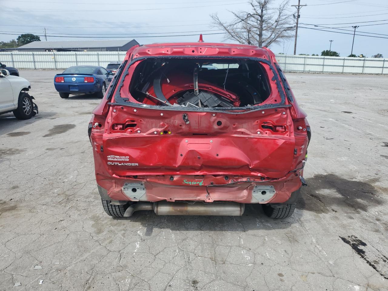 2023 MITSUBISHI OUTLANDER ES VIN:JA4J4TA80PZ015645