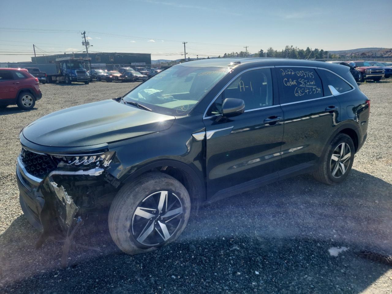 2022 KIA SORENTO LX VIN:5XYRGDLC6NG093785