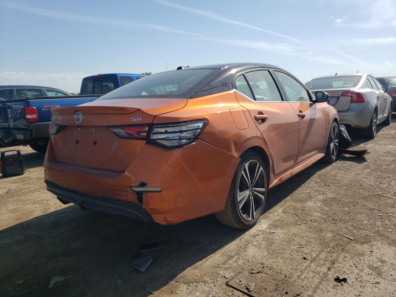 2022 NISSAN SENTRA SR VIN:3N1AB8DV9NY214360