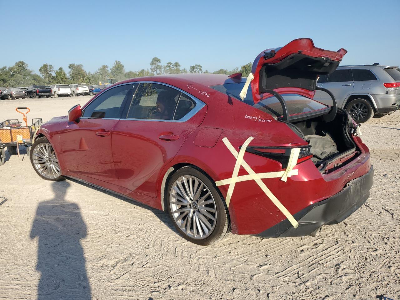 2022 LEXUS IS 300 VIN:JTHDA1D27N5121388