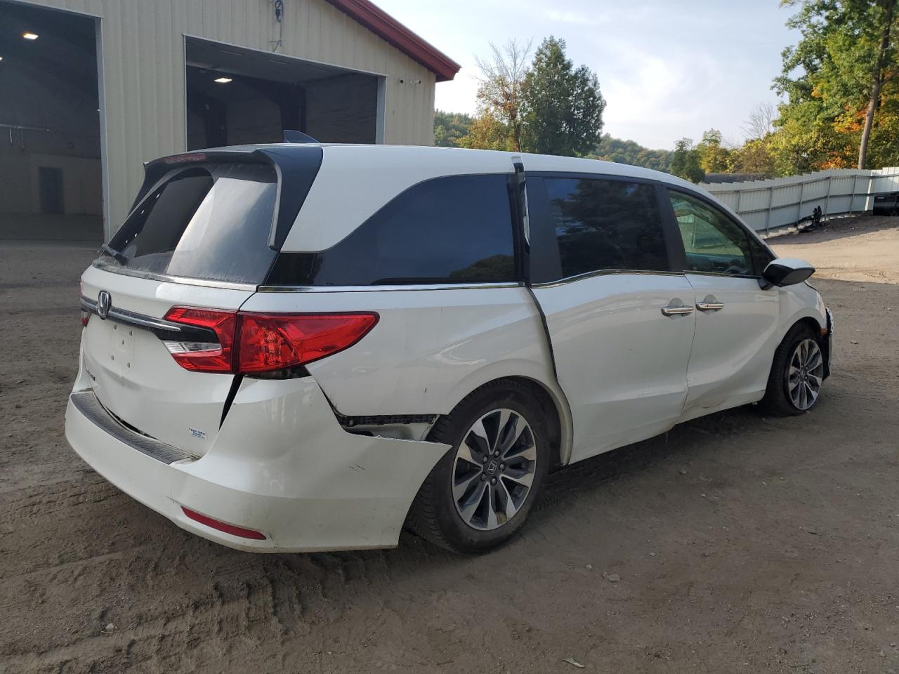 2022 HONDA ODYSSEY EXL VIN:5FNRL6H76NB012598