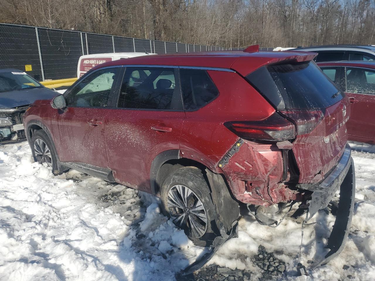 2022 NISSAN ROGUE SV VIN:5N1BT3BA9NC733740