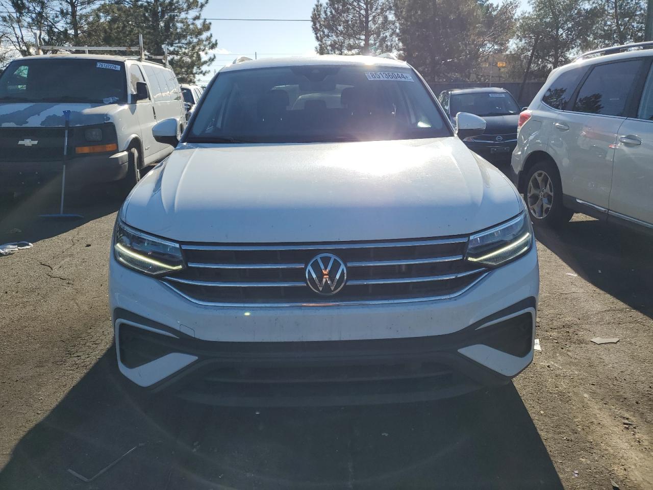 2022 VOLKSWAGEN TIGUAN SE VIN:3VV2B7AX8NM165856